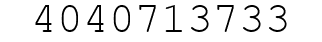 Number 4040713733.