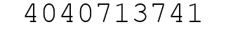 Number 4040713741.