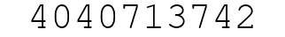 Number 4040713742.