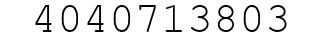 Number 4040713803.