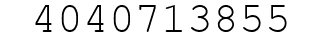 Number 4040713855.