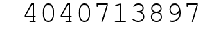 Number 4040713897.