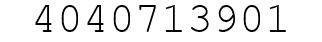 Number 4040713901.