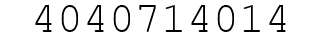 Number 4040714014.