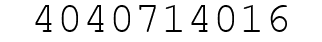 Number 4040714016.