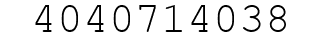 Number 4040714038.