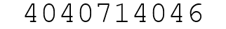 Number 4040714046.