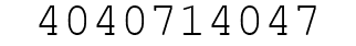 Number 4040714047.