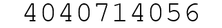 Number 4040714056.