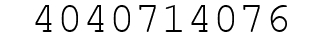 Number 4040714076.