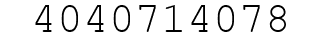 Number 4040714078.