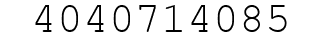 Number 4040714085.