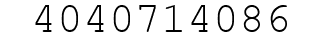Number 4040714086.