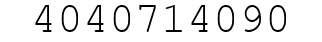 Number 4040714090.