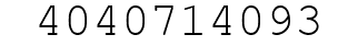 Number 4040714093.