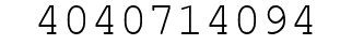Number 4040714094.