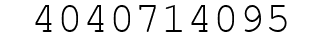 Number 4040714095.