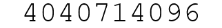 Number 4040714096.