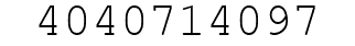 Number 4040714097.