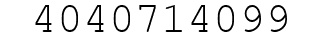 Number 4040714099.