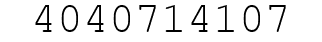 Number 4040714107.