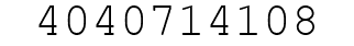 Number 4040714108.