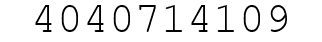 Number 4040714109.