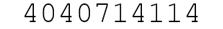 Number 4040714114.