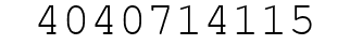 Number 4040714115.