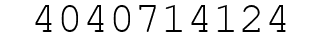 Number 4040714124.