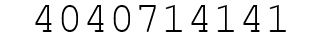 Number 4040714141.