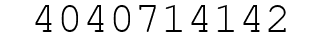 Number 4040714142.