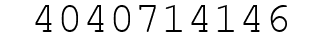 Number 4040714146.