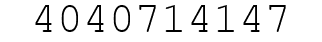 Number 4040714147.