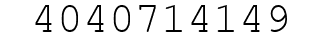 Number 4040714149.