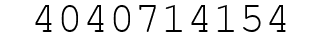 Number 4040714154.