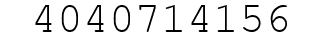 Number 4040714156.