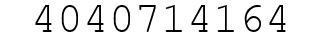 Number 4040714164.