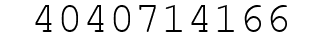 Number 4040714166.