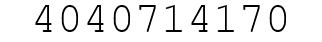 Number 4040714170.