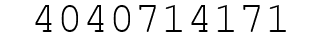 Number 4040714171.
