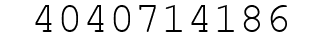 Number 4040714186.