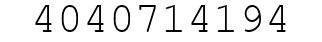 Number 4040714194.