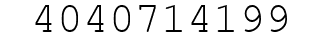 Number 4040714199.