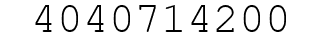 Number 4040714200.