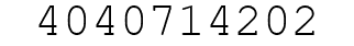 Number 4040714202.