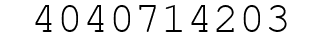 Number 4040714203.