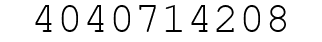 Number 4040714208.