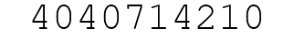 Number 4040714210.
