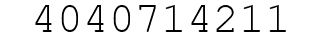 Number 4040714211.